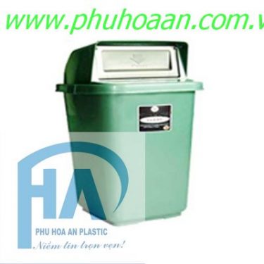 Thùng rác nhựa DT- 65L Phú Hòa An chất lượng hoàn hảo