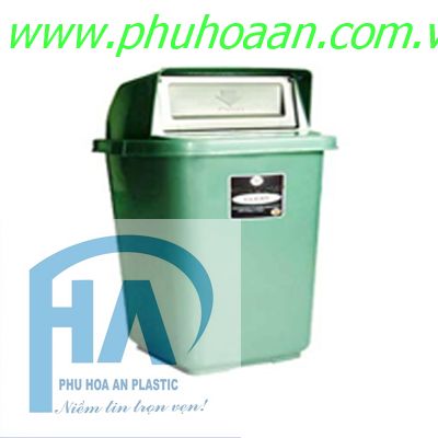 Thùng rác nhựa DT- 65L cao cấp Phú Hòa An