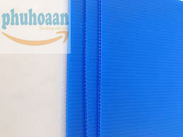 Tấm nhựa danpla màu xanh tím Phú Hòa An phân phối giá tốt