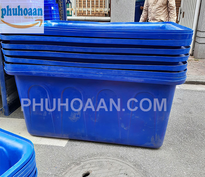 Thùng nhựa nuôi cá 750l Phú Hòa An