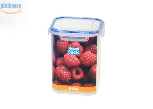 Bộ hộp nhựa Happi Lock G504 TLT an toàn khi đựng thực phẩm