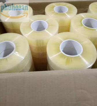 Băng dính cuộn lớn 1 kg có lõi nhựa MS Phú Hòa An giá ưu đãi