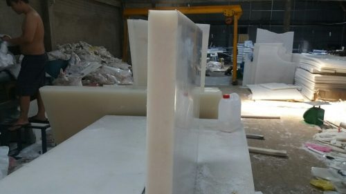 Tấm nhựa (thớt nhựa công nghiệp) PP dày 2cm cao cấp Phú Hòa An