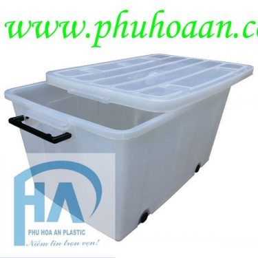 Thùng nhựa AS9550 nắp hở cao cấp Phú Hòa An.