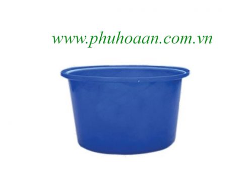 Thùng tròn (thùng nhựa nuôi cá) 250 lít cao cấp Phú Hòa An