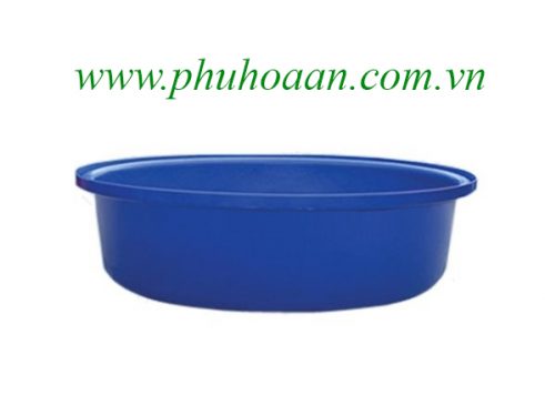 Thùng tròn (thùng nhựa nuôi cá) 400 lít cao cấp Phú Hòa An