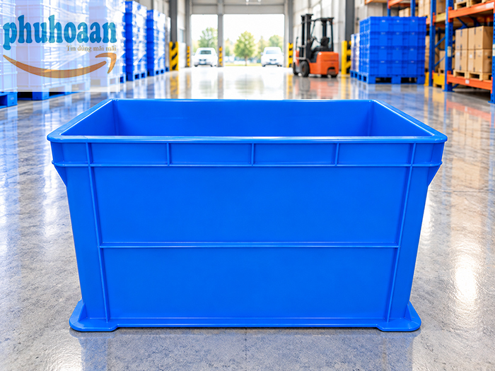 Thùng nhựa đặc B6 giá rẻ