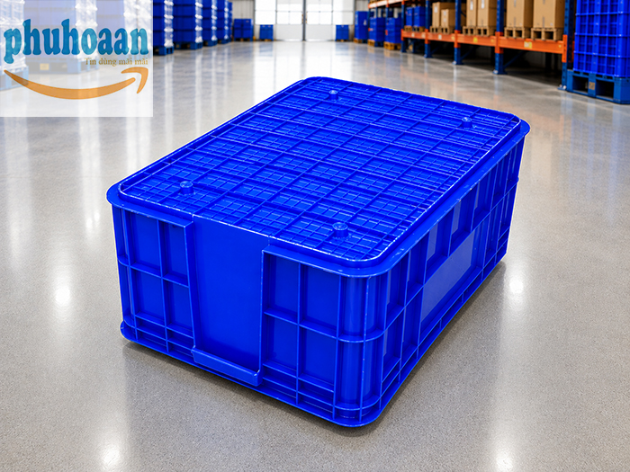 Thùng nhựa đặc HS019 giá rẻ