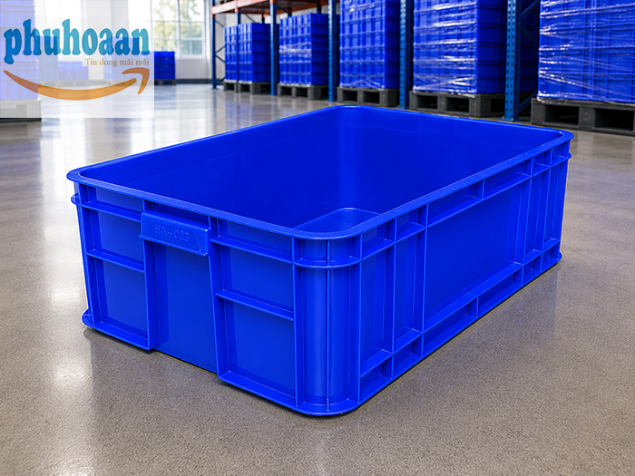 Bán thùng nhựa đặc HS003 giá rẻ