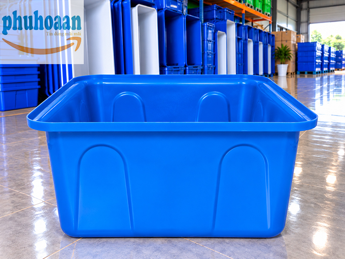 Thùng nhựa nuôi cá 100l giá rẻ