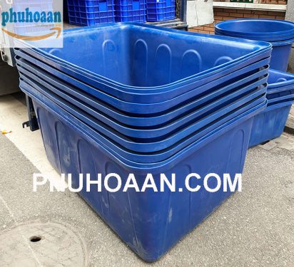 Thùng nhựa nuôi cá 750l Phú Hòa An
