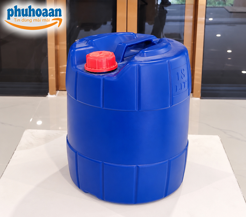 Can nhựa tròn 18 lít giá rẻ Phú Hoà An