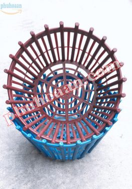 Chậu hoa nhựa đa dạng về màu sắc