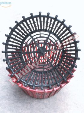 Chậu hoa nhựa đa dạng về màu sắc