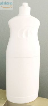 Chai nhựa nước rửa chén dẹt 500ml