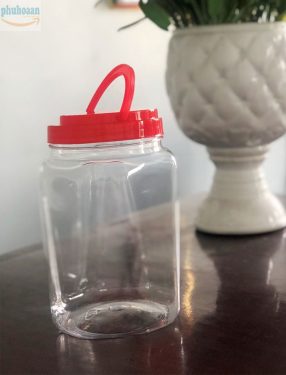 Hũ nhựa đựng thạch 1kg giá rẻ