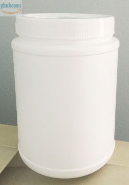 Hũ nhựa tròn 500g đựng hóa chất giá rẻ