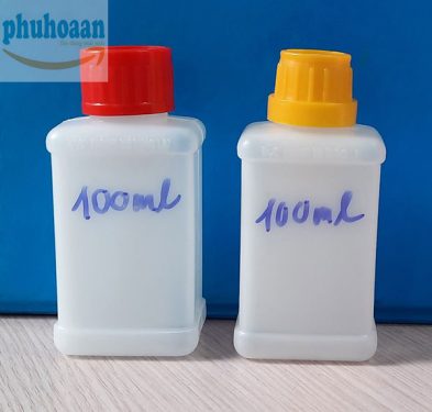 Chai nhựa vuông 100ml giá rẻ