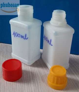 Chai nhựa vuông 100ml giá rẻ