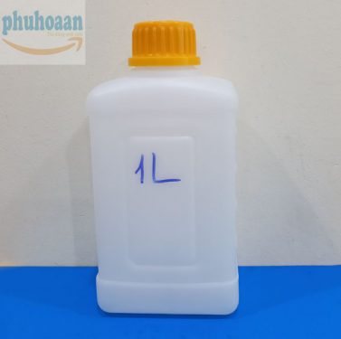 Chai nhựa 1 lít vuông giá rẻ