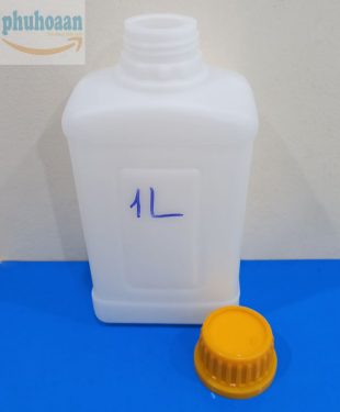 Chai nhựa 1 lít vuông giá rẻ