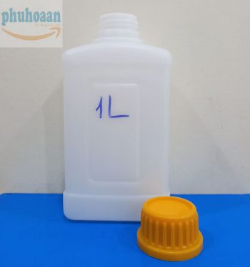 Chai nhựa 1 lít vuông giá rẻ