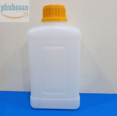Chai nhựa 1 lít vuông giá rẻ