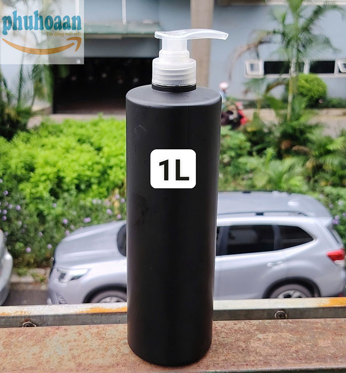 Bán vỏ chai 1 lít đựng dầu gội giá rẻ