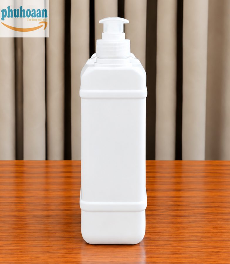 Can 2 Lít Chữ Nhật V1 Có Vòi Nhấn Giá Tốt Từ Phú Hòa An