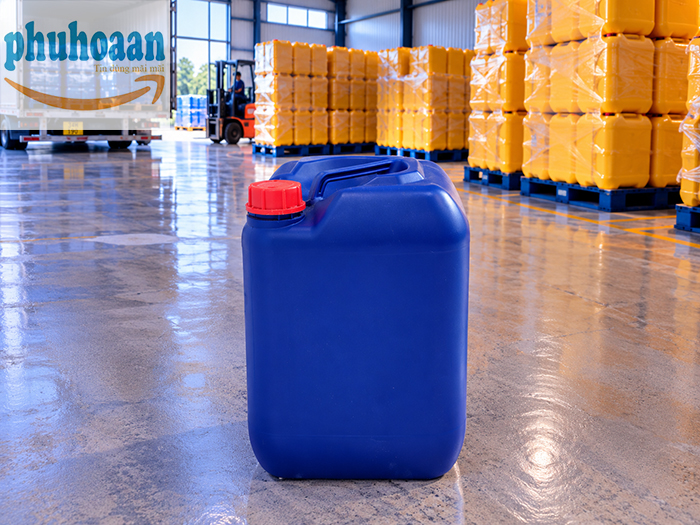 Can nhựa 20 lít vuông quai chéo giá rẻ