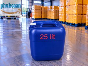 Mua can nhựa 25 lít vuông màu xanh giá rẻ