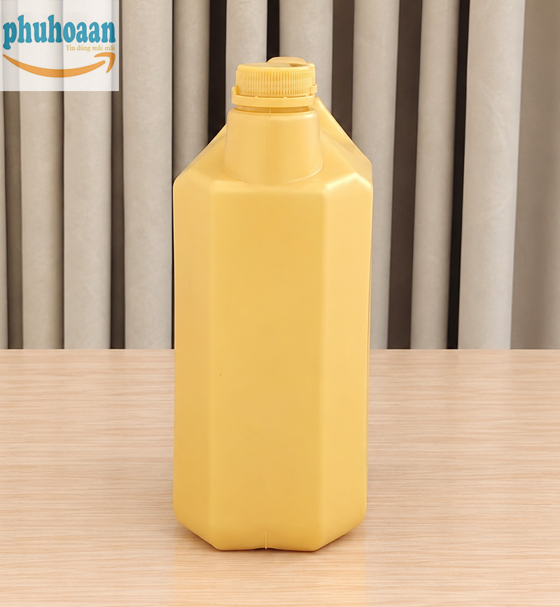 Can nhựa 5 lít lục giác