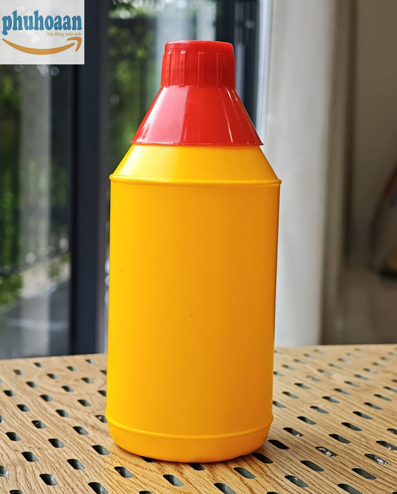 Chai nhựa 1 lít tròn đựng thuốc bảo vệ thực vật