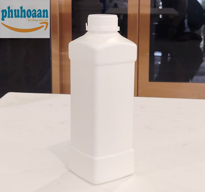 Chai nhựa 1 lít vuông giá rẻ