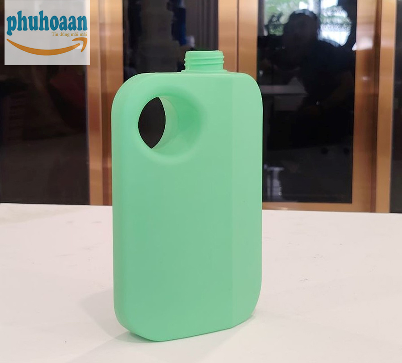 Chai nhựa 1L dẹt đựng sữa tắm giá rẻ
