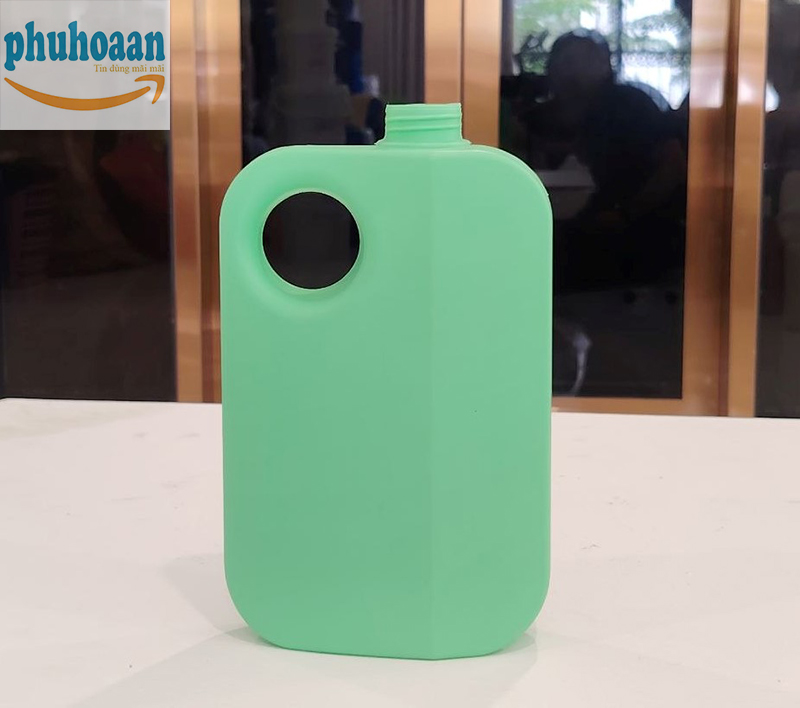 Chai nhựa 1L dẹt đựng sữa tắm giá rẻ