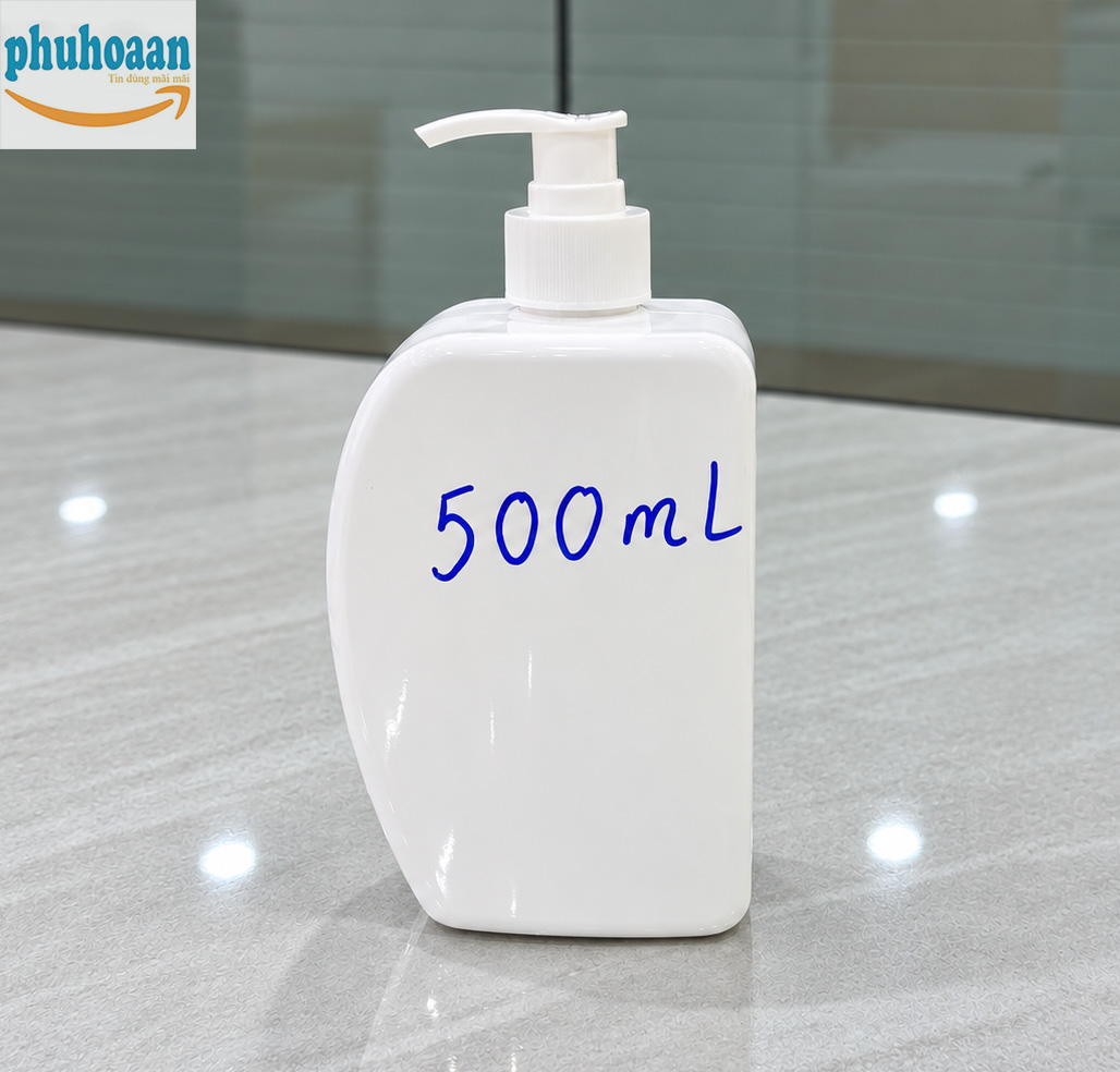 Chai nhựa 500ml có vòi nhấn giá rẻ