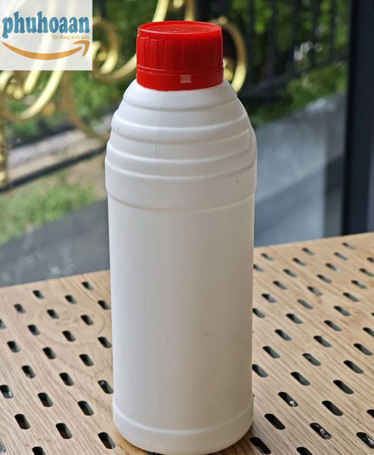 Chai nhựa HDPE 1 lít đựng thuốc BVTV giá rẻ