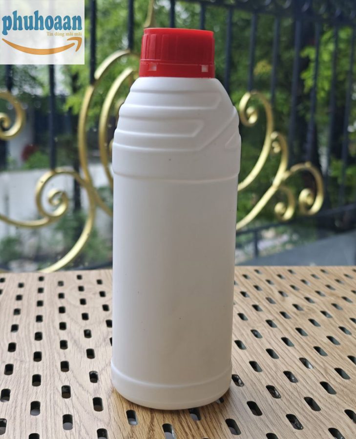 Chai nhựa HDPE 1 lít đựng thuốc BVTV giá rẻ