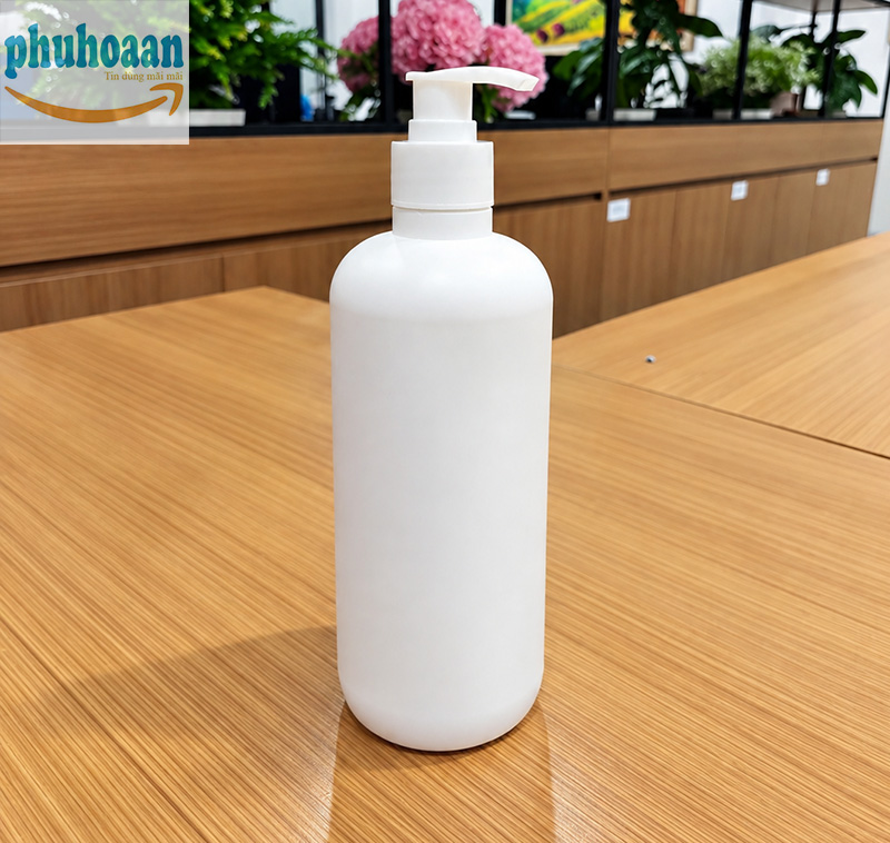 Chai nhựa HDPE 500ml tròn cao giá rẻ