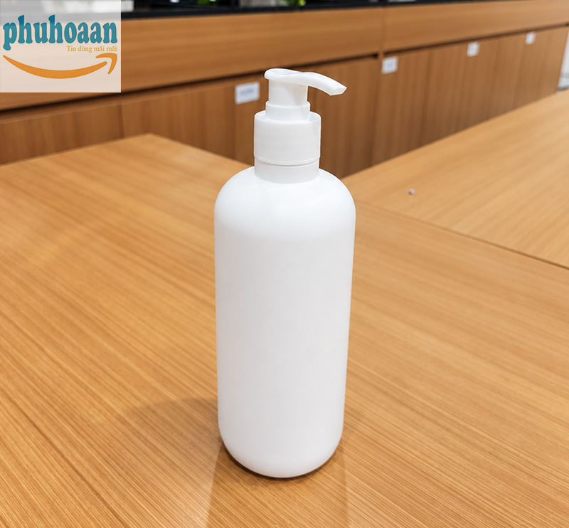 Chai nhựa HDPE 500ml tròn cao giá rẻ