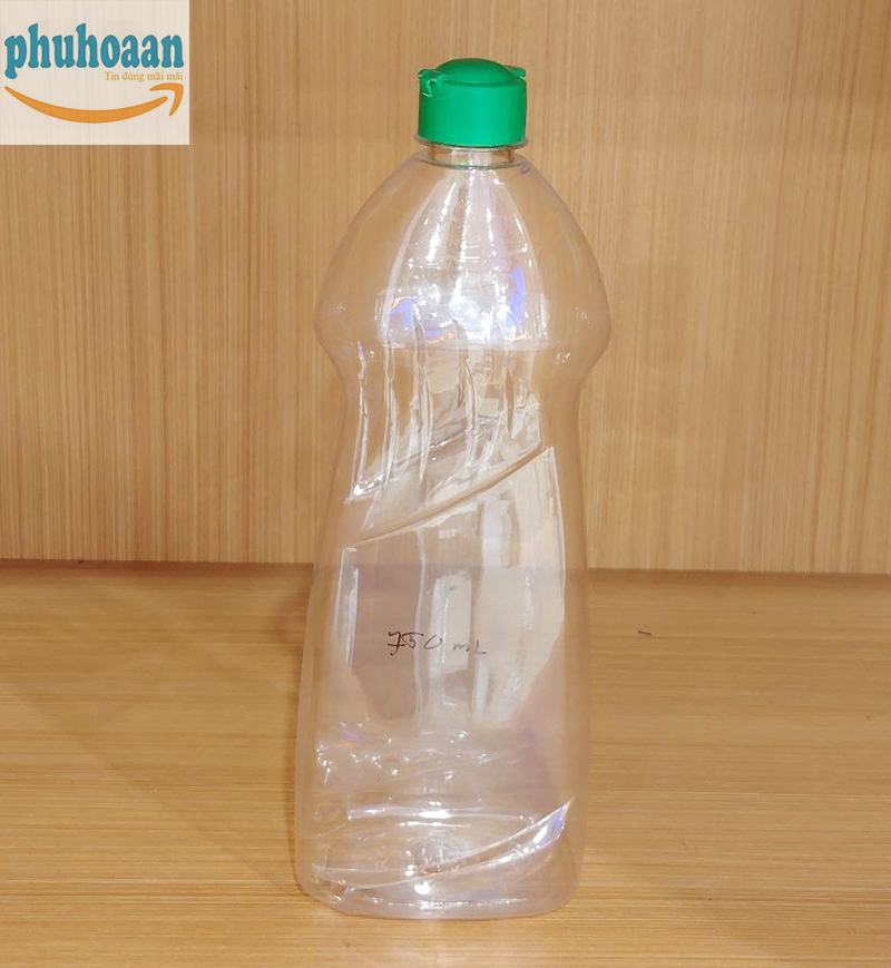 Chai nhựa PET 800ml đựng nước rửa chén giá rẻ