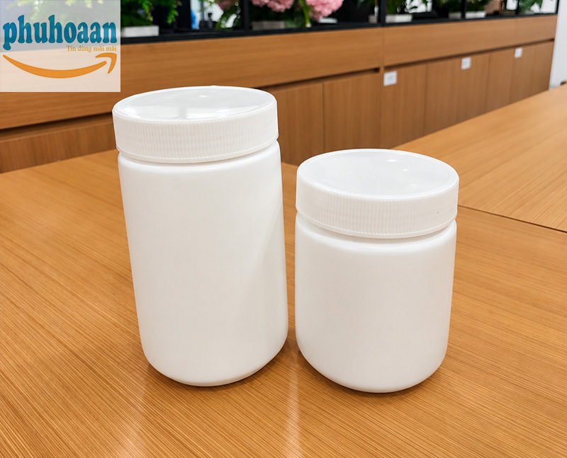 Hũ nhựa HDPE 500g giá rẻ