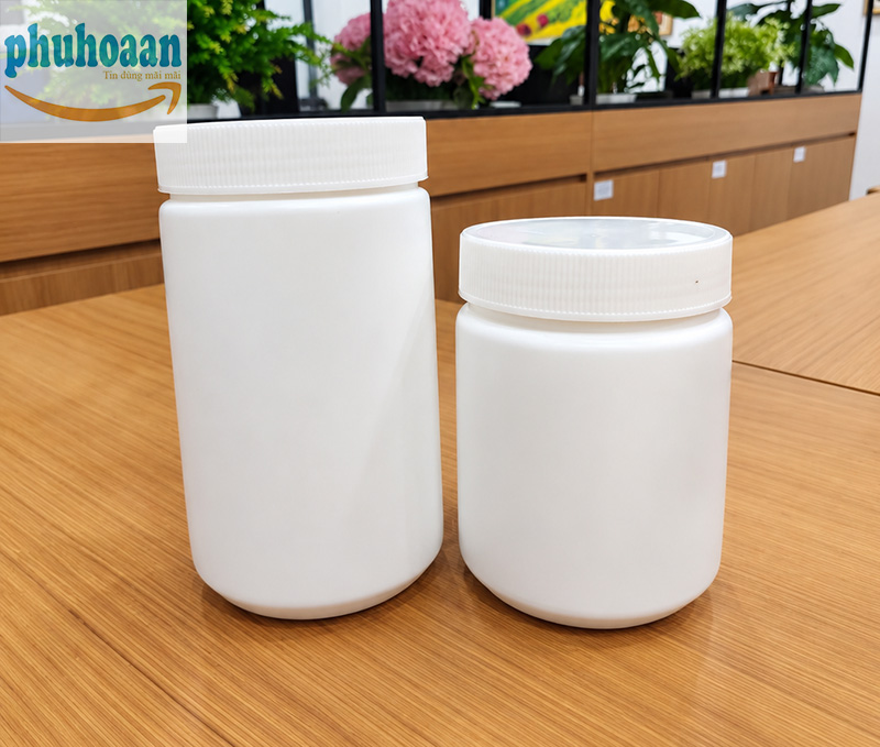Hũ nhựa HDPE 500g giá rẻ