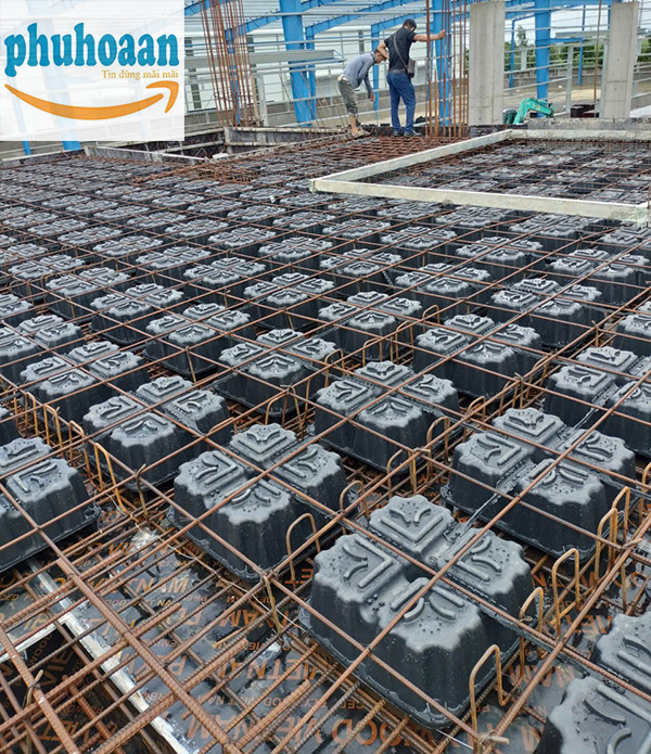 Nguyên lý của sàn Uboot – tại sao lại tạo rỗng bên trong bê tông?