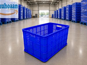 Sọt nhựa 5 bánh xe giá rẻ tận xưởng
