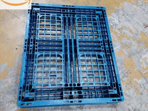 Pallet nhựa PL08LK màu xanh loại 2 giá rẻ