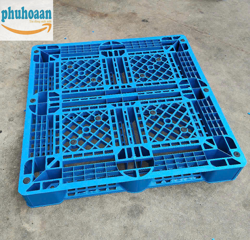 Pallet nhựa PL09LK xanh loại 2 giá rẻ