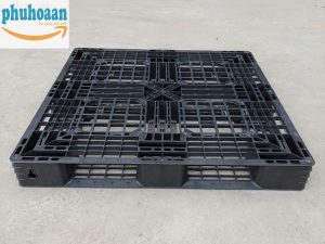 Pallet nhựa PL15LK màu đen giá rẻ