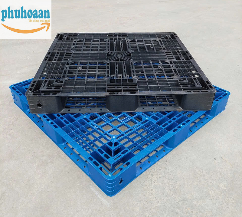 Pallet nhựa PL15LK màu đen giá rẻ